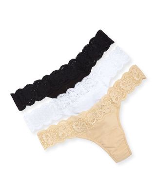 Maternity Never Say Never Thong 3-Pack
