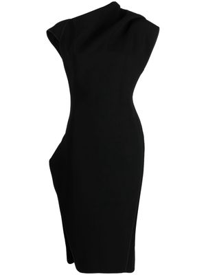 Maticevski asymmetric fitted dress - Black