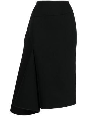 Maticevski asymmetric midi skirt - Black