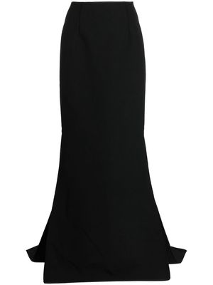 Maticevski bonded structured fishtail skirt - Black