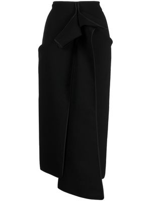 Maticevski draped-detail skirt - Black