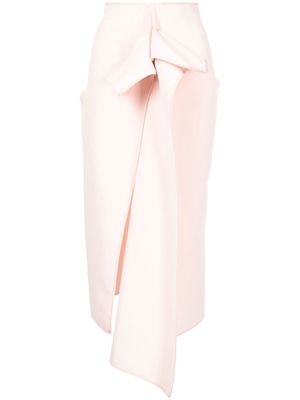 Maticevski draped-detail skirt - Pink