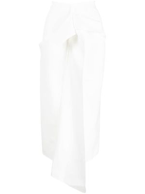Maticevski draped-detail skirt - White