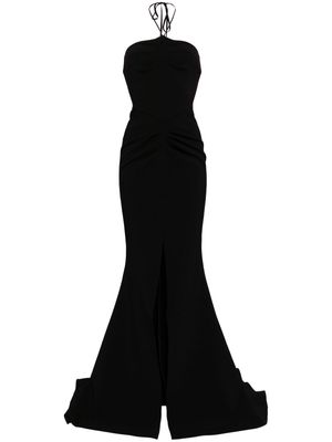 Maticevski halterneck maxi dress - Black