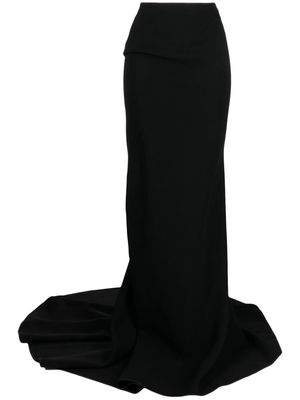 Maticevski high-waisted fishtail skirt - Black