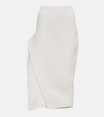 Maticevski Narrate side-slit crêpe pencil skirt