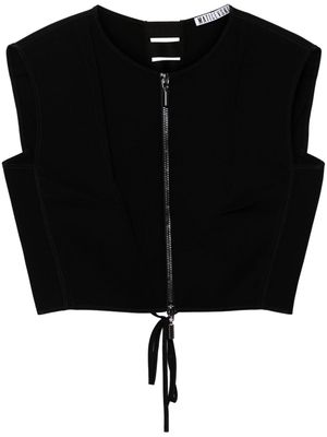 Maticevski sleeveless cropped top - Black