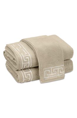Matouk Adelphi Cotton Hand Towel in Dune