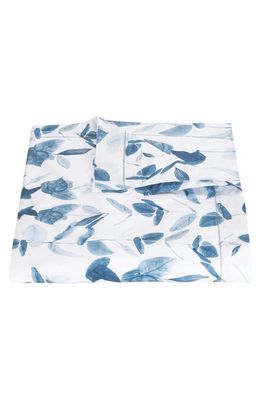 Matouk Antonia Egyptian Cotton Duvet Cover in Hazy Blue