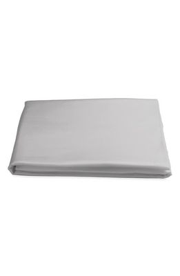 Matouk Nocturne 600 Thread Count Fitted Sheet in Silver