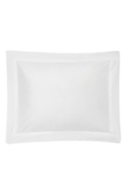 Matouk Nocturne Pillow Sham in White