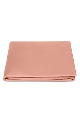 Matouk Talita 615 Thread Count Cotton Sateen Fitted Sheet in Shell
