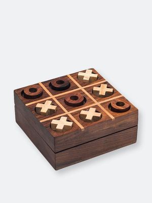 Matr Boomie Rosewood Tic-Tac-Toe