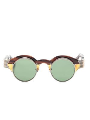 Matsuda 10605H round-frame sunglasses - Brown