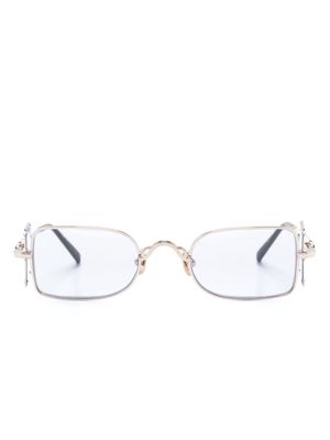 Matsuda 10611H retangle-frame sunglasses - Blue