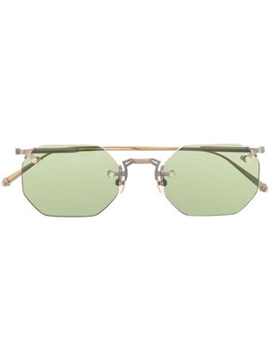 Matsuda frameless tinted sunglasses - Green