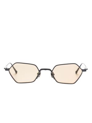 Matsuda geometric-frame optical glasses - Black