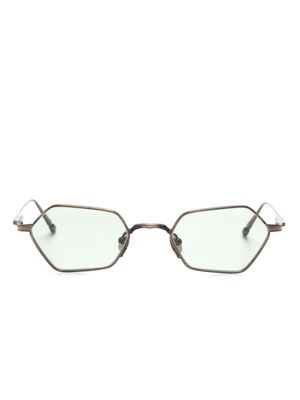 Matsuda geometric-frame titanium sunglasses - Grey