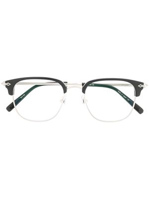 Matsuda horn-rimmed glasses - Black