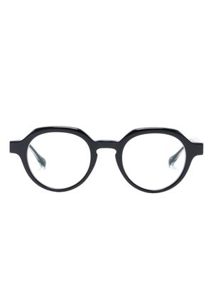 Matsuda M1029 round-frame glasses - Black