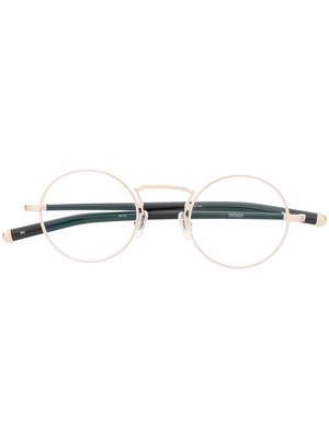 Matsuda M3119 round eyeglass frames - Black