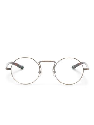 Matsuda M3119 round-frame glasses - Brown