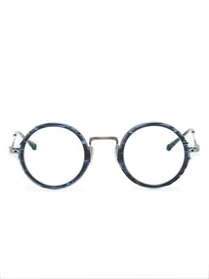 Matsuda M3127 round-frame glasses - Blue