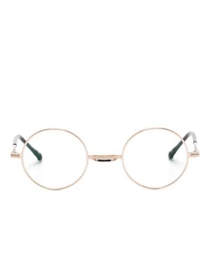 Matsuda M3131 round-frame glasses - Gold