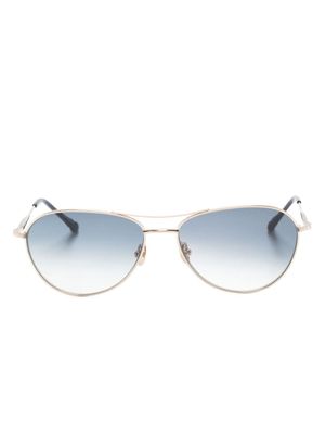 Matsuda M3139 pilot-frame sunglasses - Gold