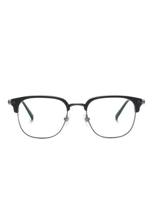 Matsuda matte Clubmaster-frame glasses - Black