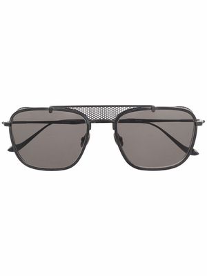 Matsuda panelled pilot-frame sunglasses - Black