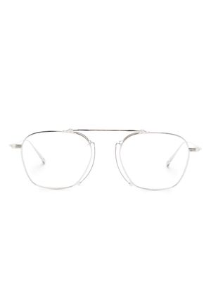 Matsuda pilot-frame optical glasses - Silver