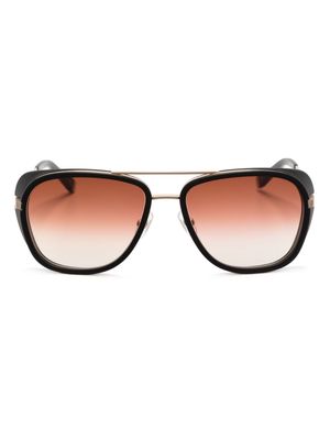 Matsuda pilot-frame tinted sunglasses - Black