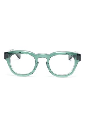 Matsuda round-frame optical glasses - Green