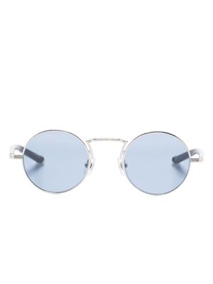 Matsuda round-frame tinted-lenses sunglasses - Blue