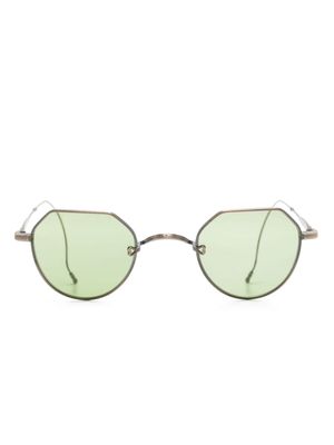 Matsuda round-frame tinted-lenses sunglasses - Gold