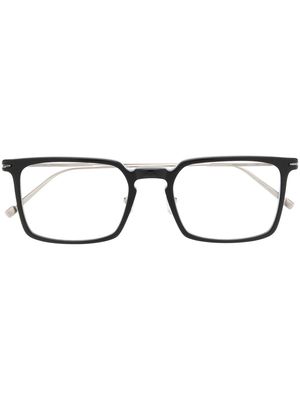 Matsuda square-frame glasses - Black