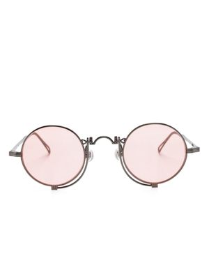 Matsuda tinted-lenses round-frame sunglasses - Grey