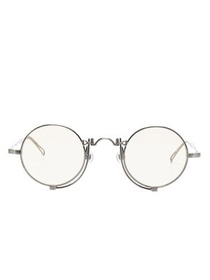 Matsuda tinted-lenses round-frame sunglasses - Silver