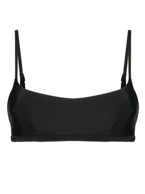 Matteau adjustable-strap bikini top - Black