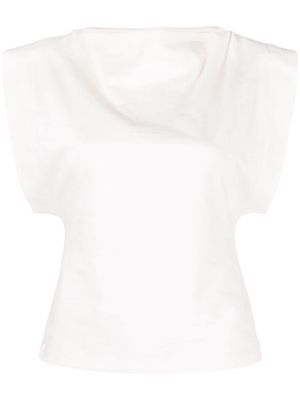 Matteau boat neck T-shirt - White