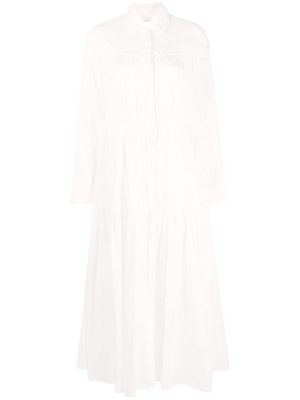 Matteau embroidered maxi dress - White