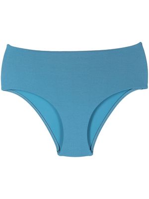 Matteau high-waist bikini bottoms - Blue