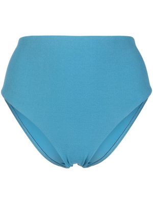 Matteau high-waisted bikini bottoms - Blue