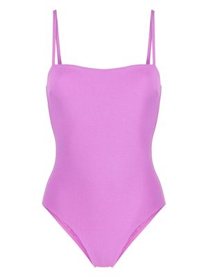 Matteau scoop-back one-piece swimsuit - Purple