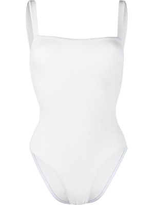Matteau square-neck stretch swimsuit - White