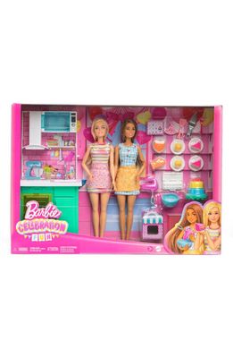 Mattel Barbie Celebration Fun Friends Baking Party Birthday Capsule Doll Set in None