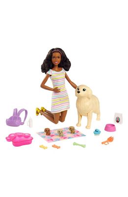 Mattel Barbie Doll & Pets Playset in Blonde Hair/brown Puppy