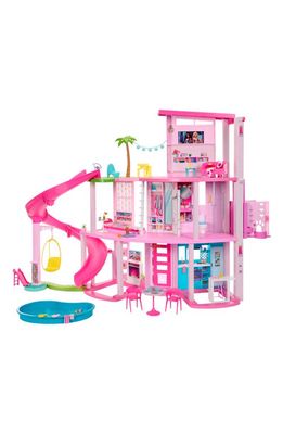 Mattel Barbie Dreamhouse Pool Party Dollhouse with 3-Story Slide and 75 Pieces in None