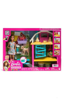 Mattel Barbie Hatch and Gather Egg Farm in Multi